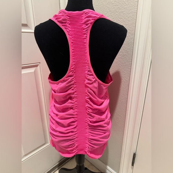 Athleta Vibrant Pink Tank Top racer back size xl - Picture 1 of 3
